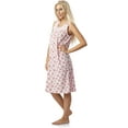thumbnail image 2 of Casual Nights Women's Fancy Lace Trim Sleeveless Nightgown, 2 of 4