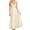Ivory, variant on Women's Shadowline 31737 Silhouette 53 Inch Gown (Black M)