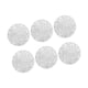 thumbnail image 5 of Juego de 6 posavasos de 4 pulgadas, apilables, ligeros, aislantes y reutilizables. Plata, 5 of 9