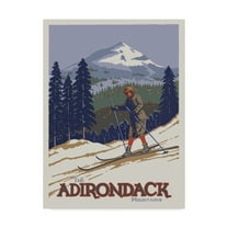 Trademark Fine Art 'Apple Adirondack' Canvas Art by Michele Meissner