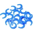 thumbnail image 1 of 20pcs 1/4" Blue Locking Clips for RO Reverse Osmosis Water Filter Fittings, 1 of 4