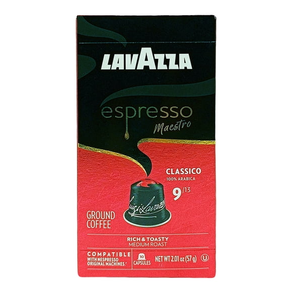 Café Classico Lavazza en capsulas 57 gr 10 cápsulas
