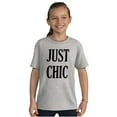 thumbnail image 4 of Just Chic Stylish Pretty Trendy Girls Kids T Shirt Tees Teen Brisco Brands M, 4 of 6