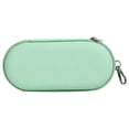 thumbnail image 1 of 1 Pairs Eyeglasses Sunglasses Case, Double Layer Zippered Travel Organizer, Portable Glasses Storage Box with Clip, 1 of 9