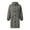 Dark Gray, variant on Women's Trench Jackets Rain Jacket Loose Winter Hooded Oversized Elegant Windbreaker Comfortable Coat Outwear Anorak Long Rain Jacket Long Sleeve Solid Cardigan Sweater Knit Coat Yellow S