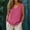 Hot Pink, variant on WQNVRNR Womens Linen Cotton Tank Tops- Casual V-Neck Loose Fit Summer Sleeveless Tank Tops Navy Size S