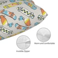 thumbnail image 3 of Pofeuu Skateboard Print Polyester Microfiber Plush Pillowcases, Super Soft and Cozy Pillow Case Covers with Envelop Closure（Pillow core not included）-16"x24", 3 of 6
