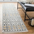 thumbnail image 2 of SAFAVIEH Sedona Brendanus Southwestern Runner Rug, Ivory/Charcoal, 2'4" x 11', 2 of 7