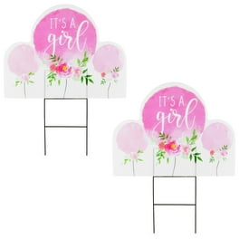 高価値セリー Yard Girl Baby girl a It's Amscan Sign Walmart.com - ベビー＆マタニティ