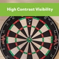 thumbnail image 2 of Viper AIM 360 Sisal Self Healing Practice Dartboard w/ Removable Aiming Circles, 2 of 8