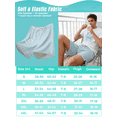 thumbnail image 5 of 2 in 1 Seersucker Men Swim Trunk with Compression Liner 7 Inches Quick Dry Zipper Pockets Swimming Bathing Summer Beach Shorts for Cruise Beach Pool Board, 5 of 5