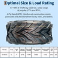 thumbnail image 4 of 2Pack 19x7-8 ATV Tires,19x7-8 ATV UTV All Terrain 4PR Tubeless,Off-Road Tires, Reinforced Sidewall Tread Armor, 4 of 5