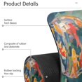 thumbnail image 4 of Yayeee Faucet Mat for Kitchen Sink 14.7" Diatomite Long Splash Guard Pad, Green Goldfish, 4 of 7