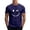 Dark Blue, variant on Men's Smile Face T Shirt – Casual Crew Neck Short Sleeve Tee in S-3XL, Soft Stretch Summer Top with Graphic Print, Comfortable Daily Wear Shirt for Men