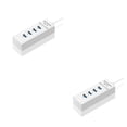thumbnail image 3 of Hub USB 3.0 Bearachild Portátil 4 Puertos Blanco, 3 of 6