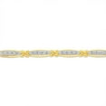 thumbnail image 5 of Color of Love 1.00 Carat Natural Diamond Women's Bracelet in Yellow Gold-Plated Sterling Silver, 7", 5 of 5