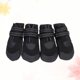thumbnail image 2 of EeaseMX 4 botas de invierno cálidas para perros, impermeables, antideslizantes, reflectantes y de seguridad nocturna, para perros pequeños y grandes (negro), 2 of 8