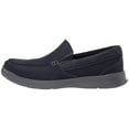 thumbnail image 2 of Clarks Cotrell Easy (Wide) Men's Slip-On Loafers Navy Combi 26145298-W, 2 of 6