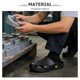 thumbnail image 3 of BRIGHTFUFU 1Par Zapatillas Anti Estáticas Negras Con Suela Blanda Para Uso Industrial Y Taller, 3 of 8
