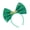 letters shamrock, variant on Irish Leprechaun Fashionable Head Hoop Green Bowknot Hair Ornament Hair Styling Tool for Children Adults Photo Props