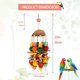 thumbnail image 5 of Juguete masticable para loros, juguete grande de madera natural para loros, juguete masticable para pájaros, juguete grande para morder para loros., 5 of 5