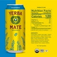 thumbnail image 5 of Guayakí Yerba Mate, Organic Energy Drink Alternative, Bluephoria, 150mg Natural Plant Based Caffeine, Better for You Energy & Focus, No Jitters or Crash, 15.5 Oz (Pack of 12), 5 of 5