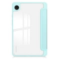 thumbnail image 3 of SaniMore Case for Samsung Galaxy Tab A9 8.7" 2023 SM-T550 SM-P550, Auto Sleep/Wake Shock Resistant [Built-in Pencil Holder] Stand [Dual Angle] Transparent Slim Lightweight Anti-fall Shell,Light Blue, 3 of 7
