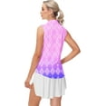 thumbnail image 7 of AOBUTE Women's Sleeveless Golf Shirts Moisture Wicking 1/4 Zip Polo Tennis Shirt, 7 of 7