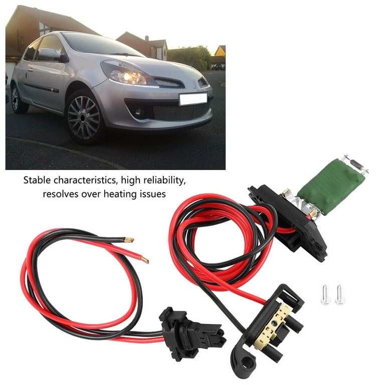 Blower Motor, Resistor Kit With Harness Heater With Harness For Clio MK3  III For Modus 7701209803 