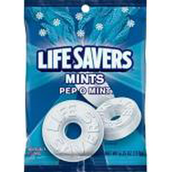 LIFESAVERS BAG PEP-O-MINT 6.25 Oz. Pack Of 12