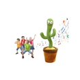 thumbnail image 1 of Bailarina de peluche con forma de cactus con repetidor de voz y música para niños, 1 of 2