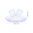 thumbnail image 2 of unbranded 100Ud Ventosas Transparentes Para Y Escritorios Con Agujero Doble, 2 of 8