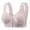 Light Purple, variant on Women's Plus Size Front Closure Bra Non Underwire Comfortable Wide Strap Lace Supportive Soft Full Coverage Posture Back