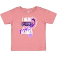 thumbnail image 3 of Inktastic I Wear Purple for My Mama Lupus Awareness Boys or Girls Baby T-Shirt, 3 of 5