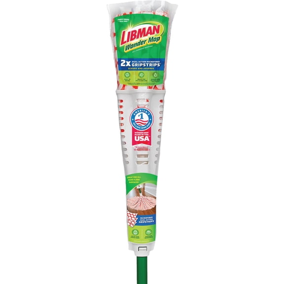 Libman Wonder Mop - All-Purpose Cleaning Mop — Residential Use, Standard Application
