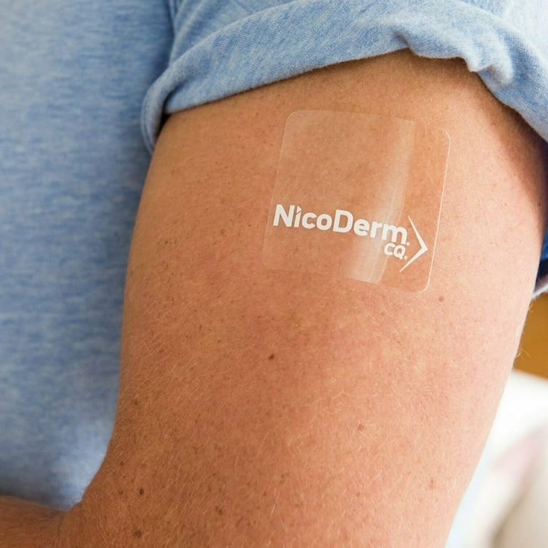 NicoDerm CQ Clear Patches Extended Release Stop Smoking Aid Step 1 21 mg 14  ct - Walmart.com