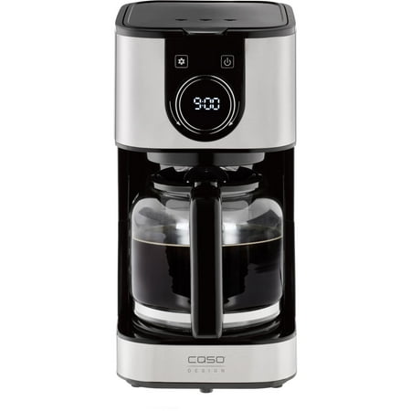 Caso Design - Hot Brew 10 cup Coffee Maker - Stainless Steel