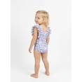 thumbnail image 4 of Character Toddler Girl One- Piece Swimsuit with Ruffles, Sizes 12M-5T, 4 of 6