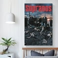 thumbnail image 5 of The Sopranos Poster Tv Series Show Poster (4) Canvas Wall Art Prints Poster Gifts Photo Picture Painting Posters Room Decor Home Decorative 12x18inch(30x45cm), 5 of 6