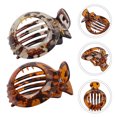 thumbnail image 4 of Shisuyan Barrettes en Résine 2 Pcs 3.0X2.4X0.6In, 4 of 8