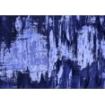 thumbnail image 1 of Ahgly Company Indoor Rectangle Oriental Blue Industrial Area Rugs, 7' x 9', 1 of 4