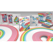 Rainbow Unicorn Fun Time! Playing Cards by Handlordz