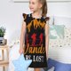 thumbnail image 4 of Fotbe Not All Who Wander Are Lost Hiking Vestido de Dormir para Niñas de 3 a 10 Años, Mangas Cortas, Estilo Princesa, Pijama Camisón con Mangas Voladas-Medium, 4 of 6