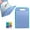 A, variant on Preplabs Document Folders Blue Portable Document Holder - 13-Pocket Thick PP Organizer for Student Papers