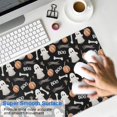 thumbnail image 4 of Long Mouse Pads for Desk,Halloween Ghost Pumpkin Pattern Desk Mats on Top Of Desks, Desk Mouse Pad Extra Large with 3mm Non-Slip Base and Stitched Edge for Gaming,Office,Work,Home 31.5"x15.7", 4 of 6