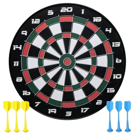 UPC: 0025725559763 | Franklin Sports Magnetic Soft Tip Dartboard Set – Indoor Dart Board + Darts Set for Family + Adults – Magnetic Board + (6) Darts Included