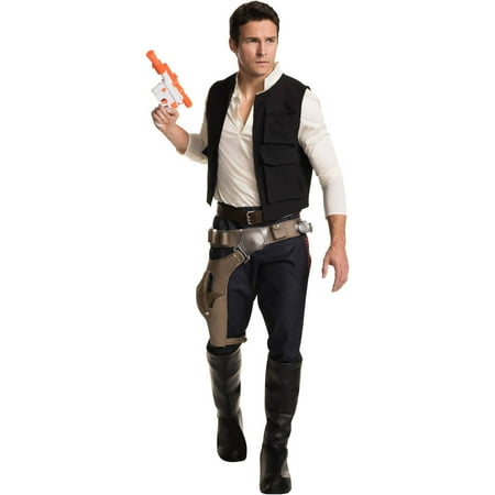 Star Wars: Han Solo Grand Heritage Men's Adult Halloween Costume, One Size