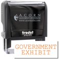 thumbnail image 1 of Large Self-Inking Government Exhibit Stamp, Trodat Printy 4913, Press and Print Stamping, Impression Size 7/8" x 2-1/4", Up to 10,000 Impressions - Orange Ink, 1 of 10