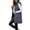 Dark Gray, variant on Turilly Womens Mid-Length Puffer Vests Sleeveless Hooded Down Jacket Fall Winter Casual Loose Outerwears with Pocket