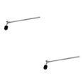 thumbnail image 1 of Yuarrent Soporte para platillos con brazo de tambor, soporte para tambor, piezas de juego de batería, accesorio tipo 1 Tipo 1 2Conjunto, 1 of 6